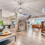 French Chateau W/Swim Spa & Theatre: 11,700 Sqft