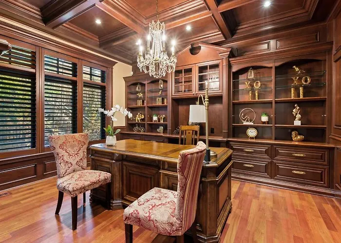 French Chateau W/Swim Spa & Theatre: 11,700 Sqft